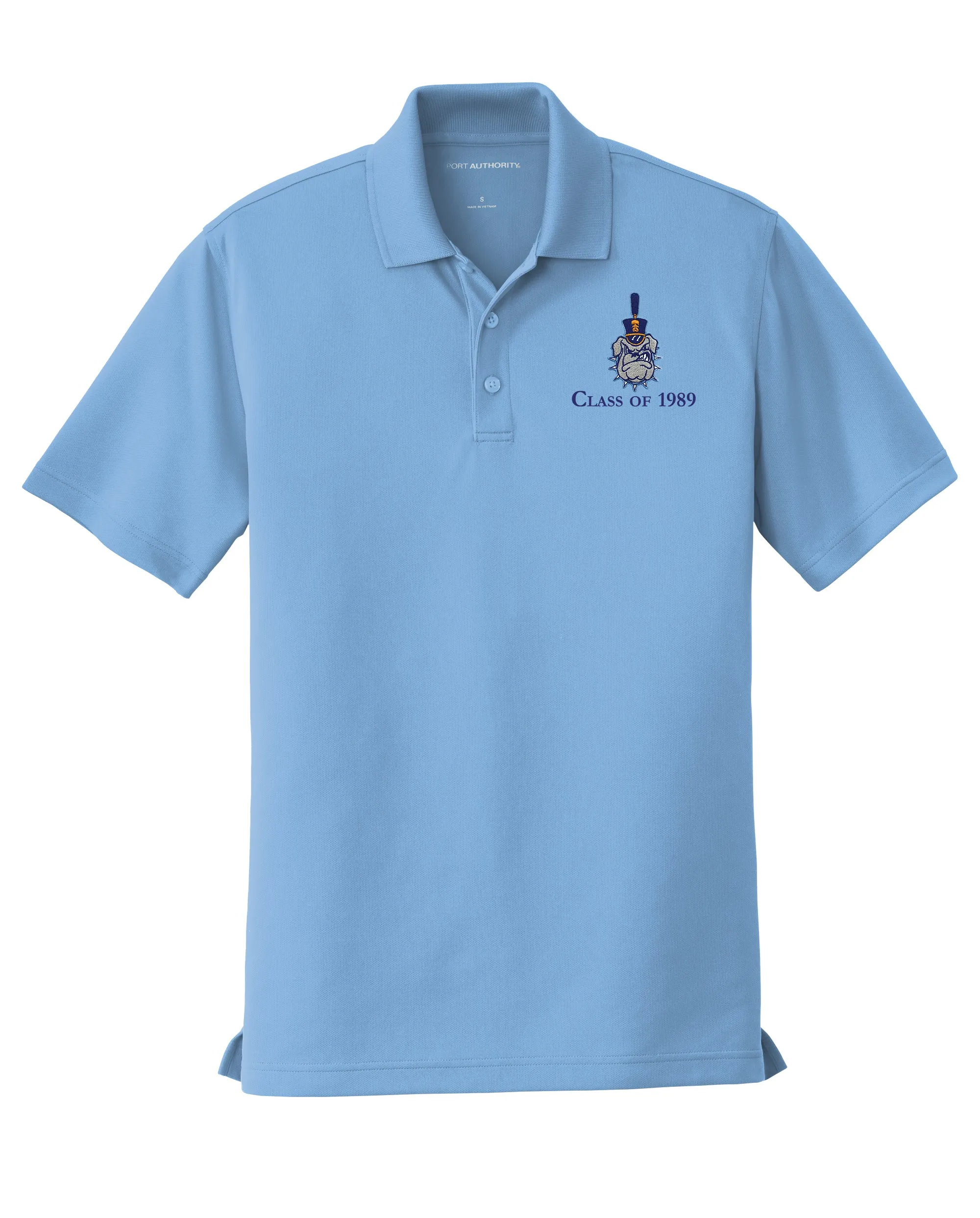 The Citadel, Class of 1989, Spike Logo UV Micro-Mesh Polo Shirt