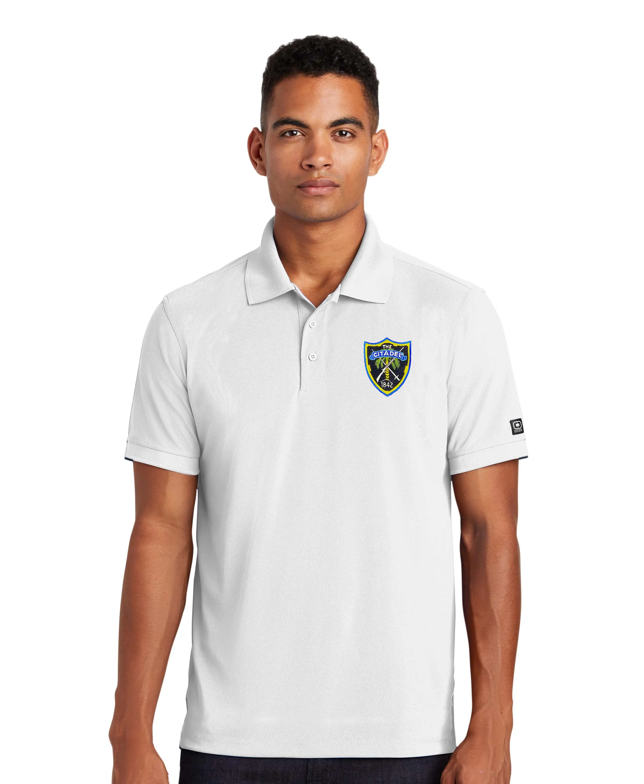 The Citadel Shield, OGIO Men's Embroidery Polo Shirt