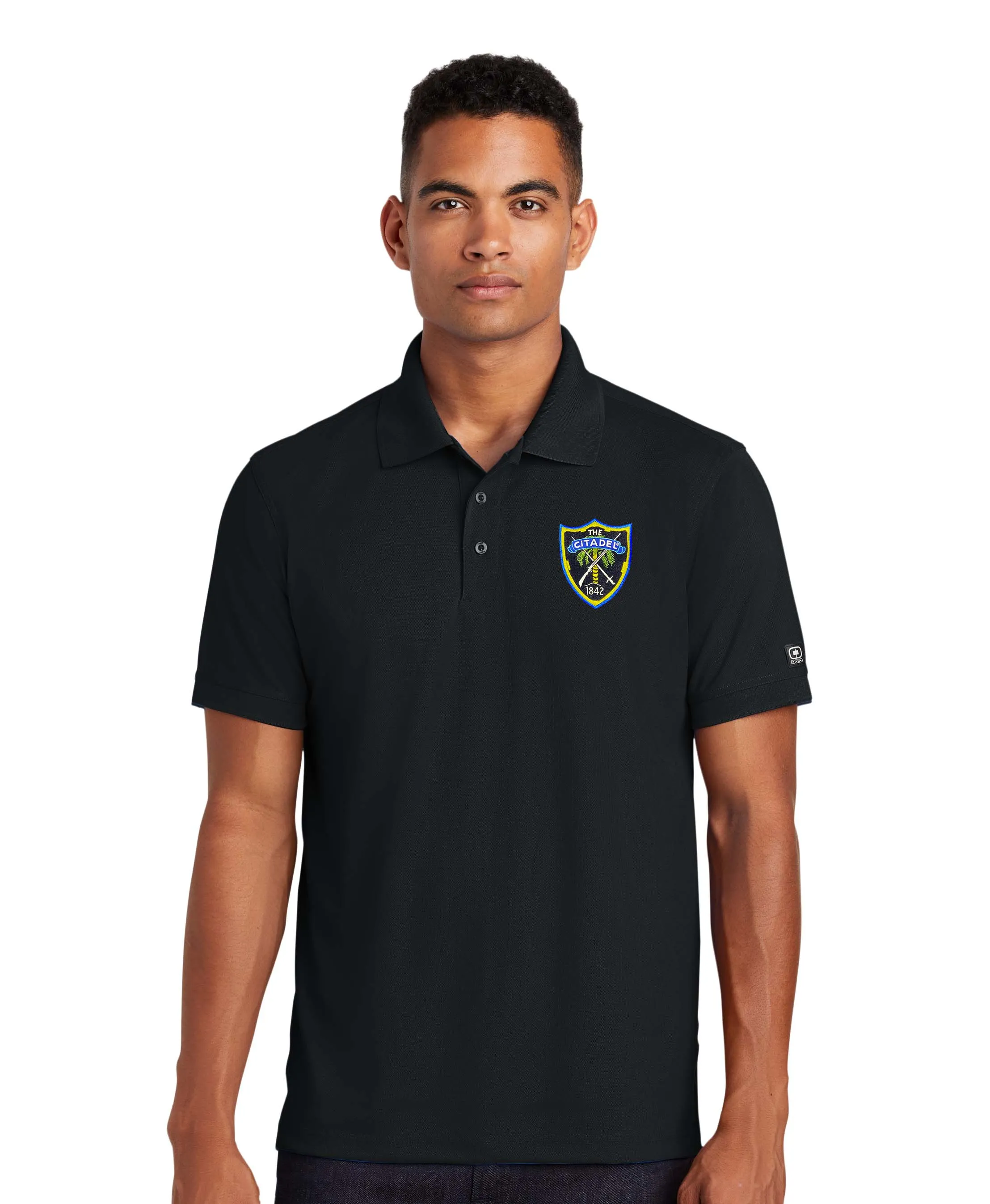 The Citadel Shield, OGIO Men's Embroidery Polo Shirt