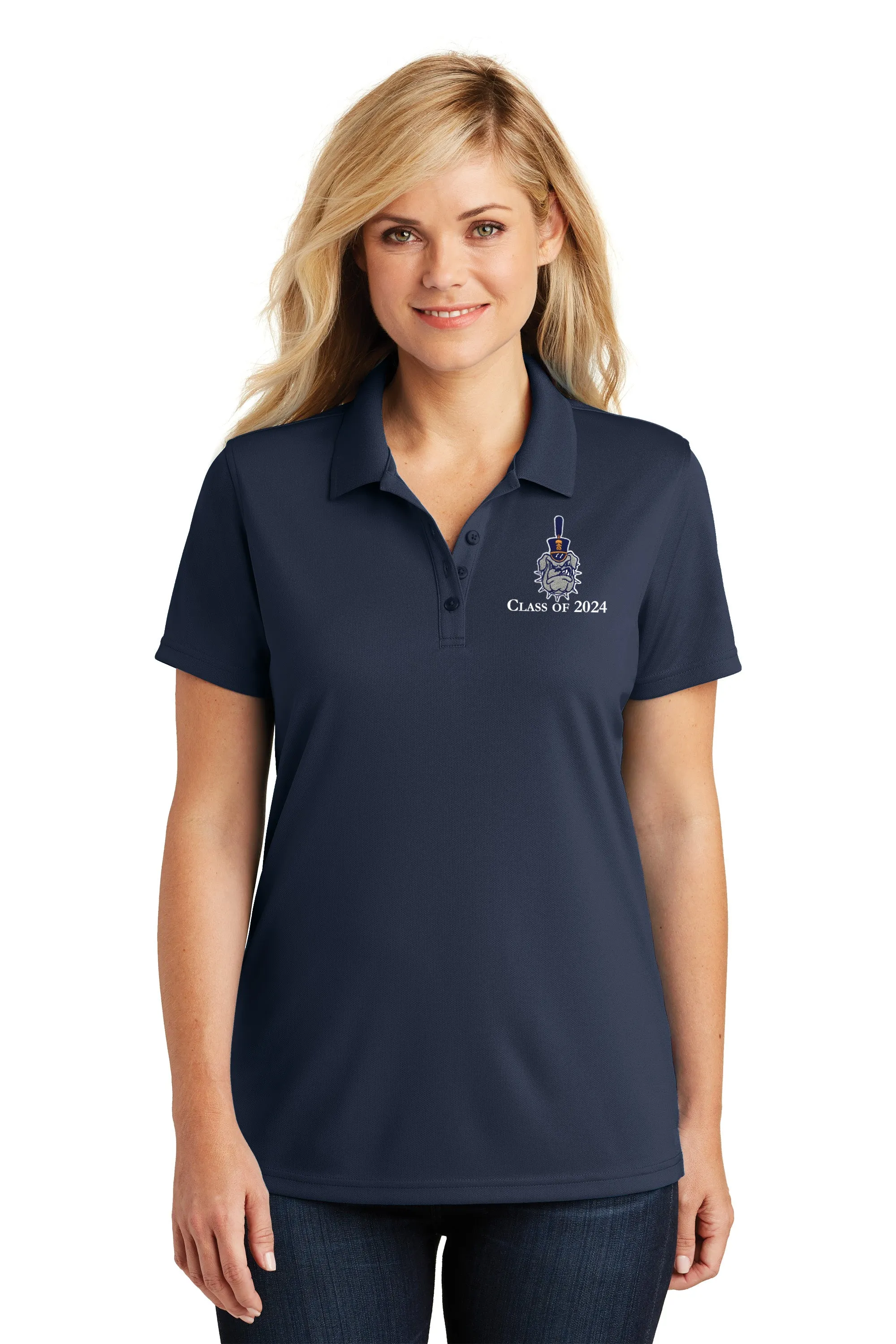 The Citadel, Spike, Class of 2024, Port Authority® Ladies Dry Zone® UV Micro-Mesh Polo Shirt