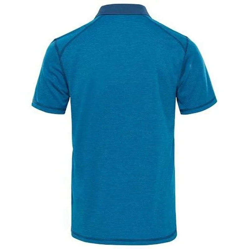 The North Face Men's Horizon Polo FlashDry Shirt - Shady Blue