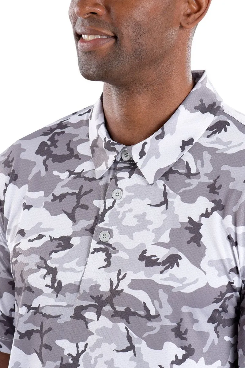 Toby Camo Print Polo - FINAL SALE