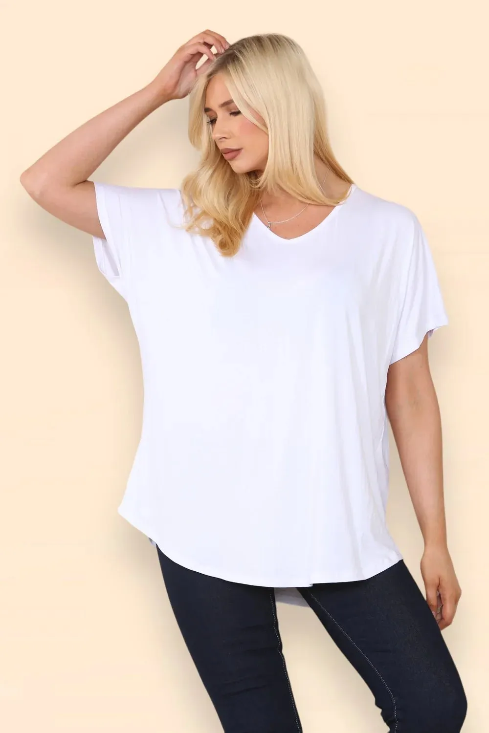 Vera Cap Sleeve Oversized T-Shirt